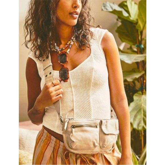 Free People | Boss‎ Babe Tank | Optic White | Women’s Size Large - Picture 3 of 13